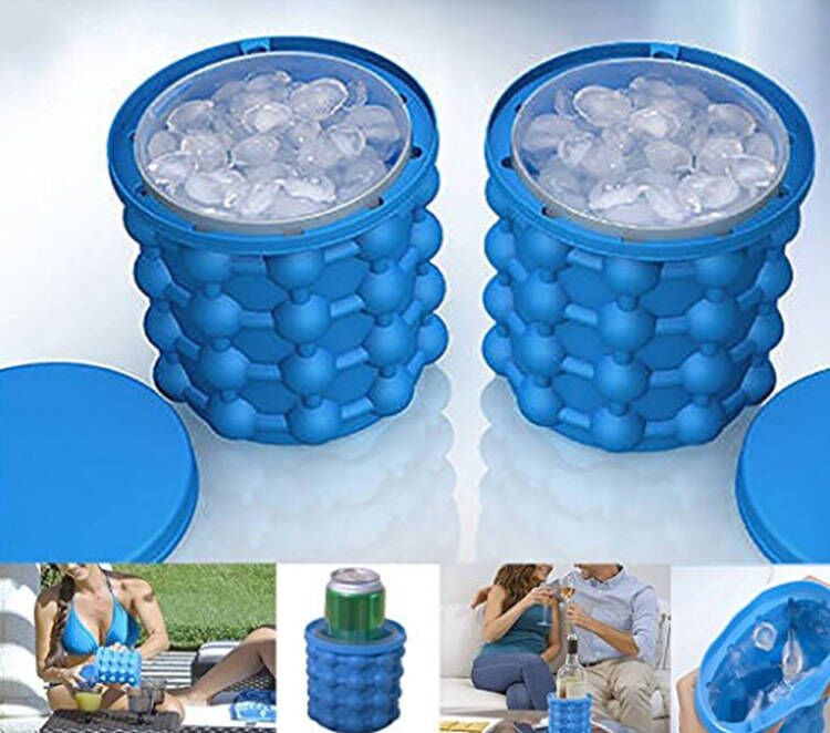 Silicone Cube Ice Tray