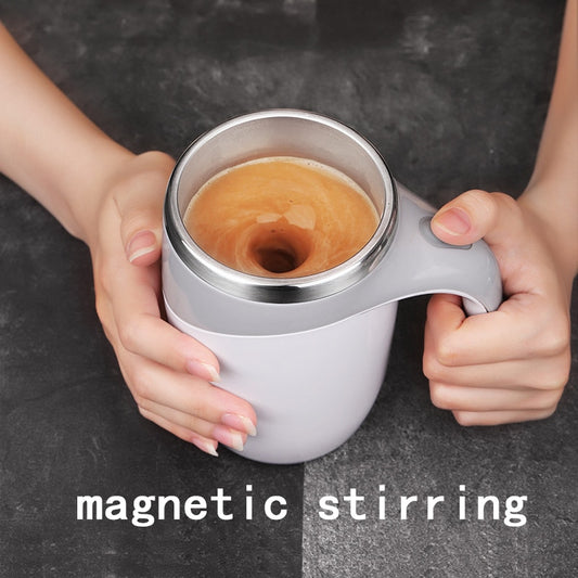 Stirring Coffee Cup